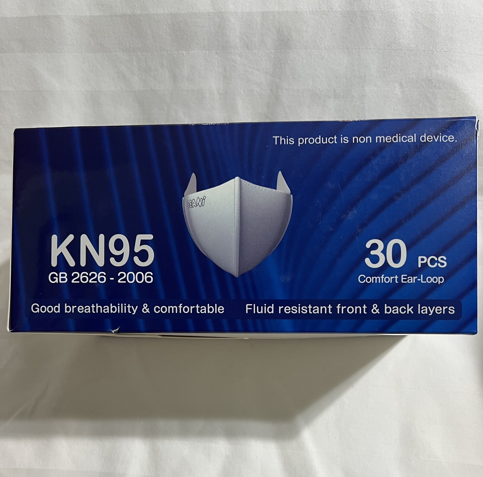 White KN95 Protective Face Mask~ 85 PCS~Disposable Mask~ Non Medical