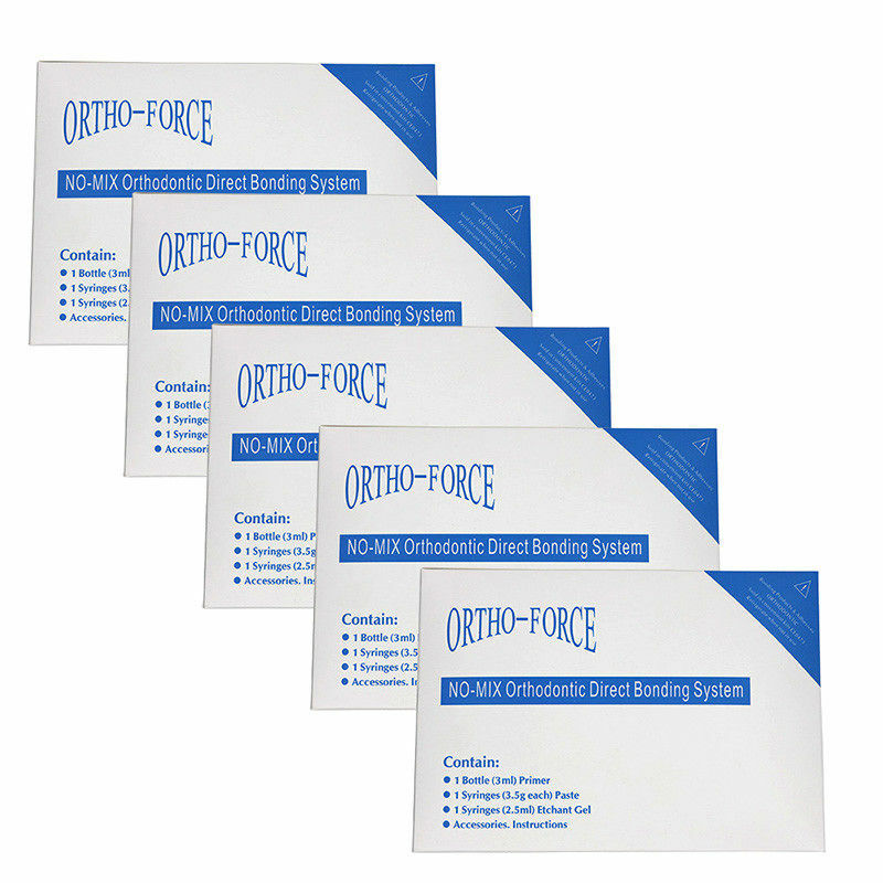 No-Mix Orthodontic Bonding Kit Adhesive Paste With Primer Dental System