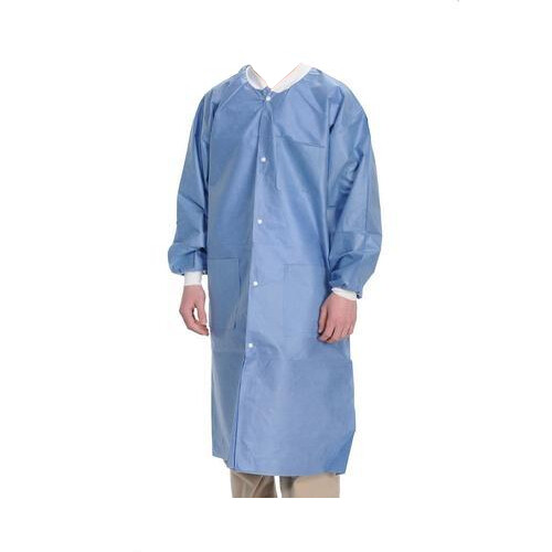 ValuMax 3660CB3XL Extra-Safe Lab Coats Ceil Blue 3XL 10/Pk