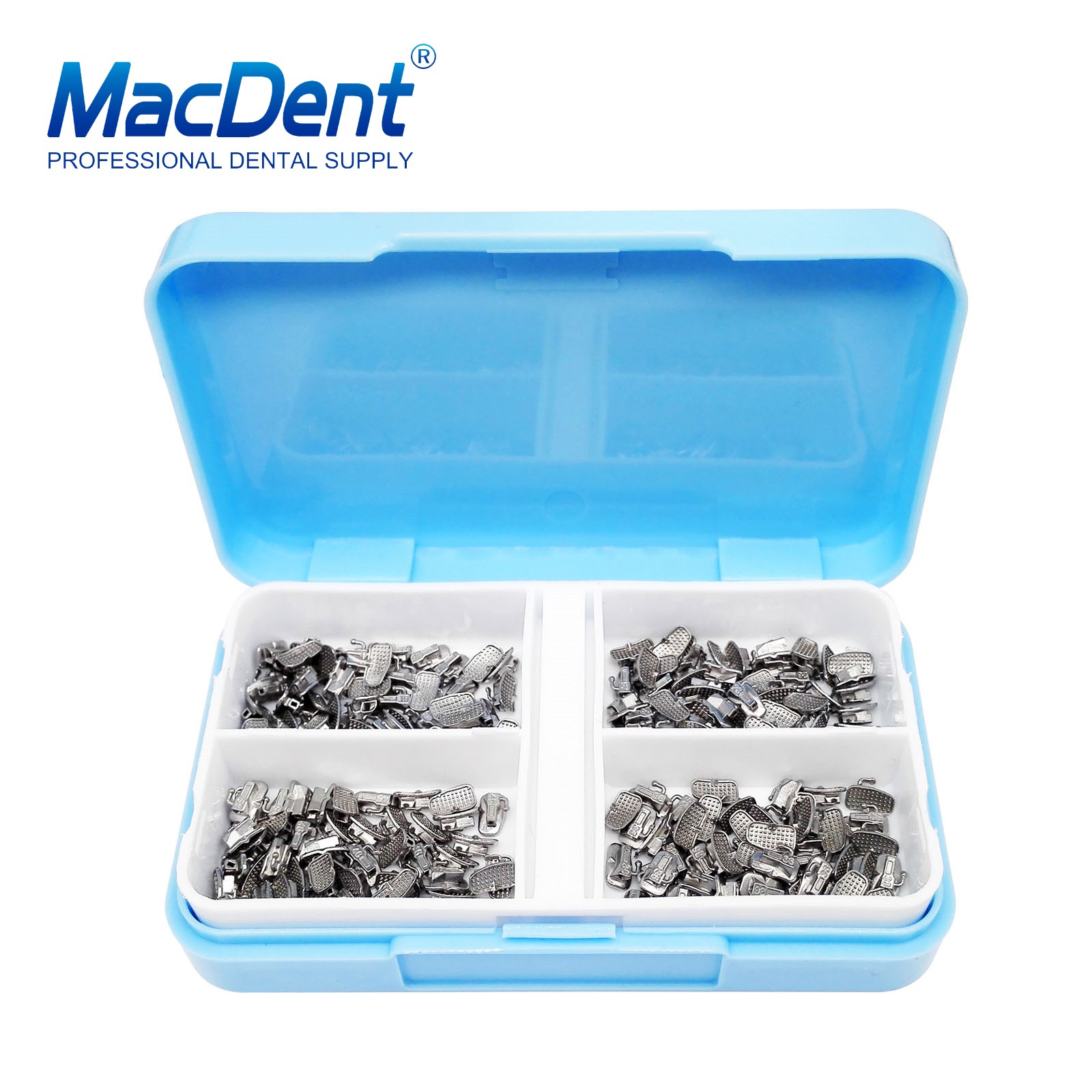 50Sets Dental Orthodontic Monoblock Buccal Tubes 022 1st/2nd Molar MBT/Roth Tube