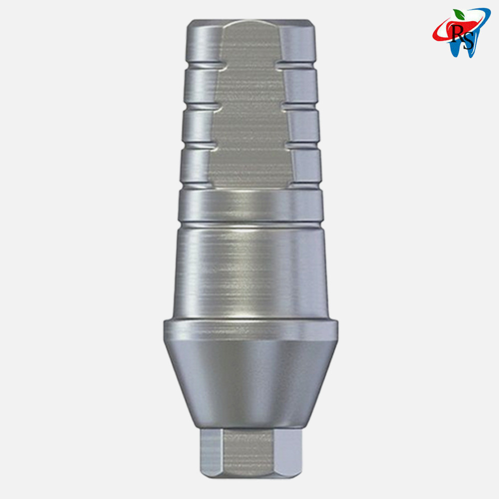 10x Dental Fixture Straight Shoulder Adapter Head Int Hex 2.42mm 1-4 Titanium