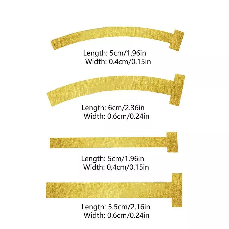 20Pc/Box Dental T Bands Matrix Operatory Restorations Small/Large Straight/Curve