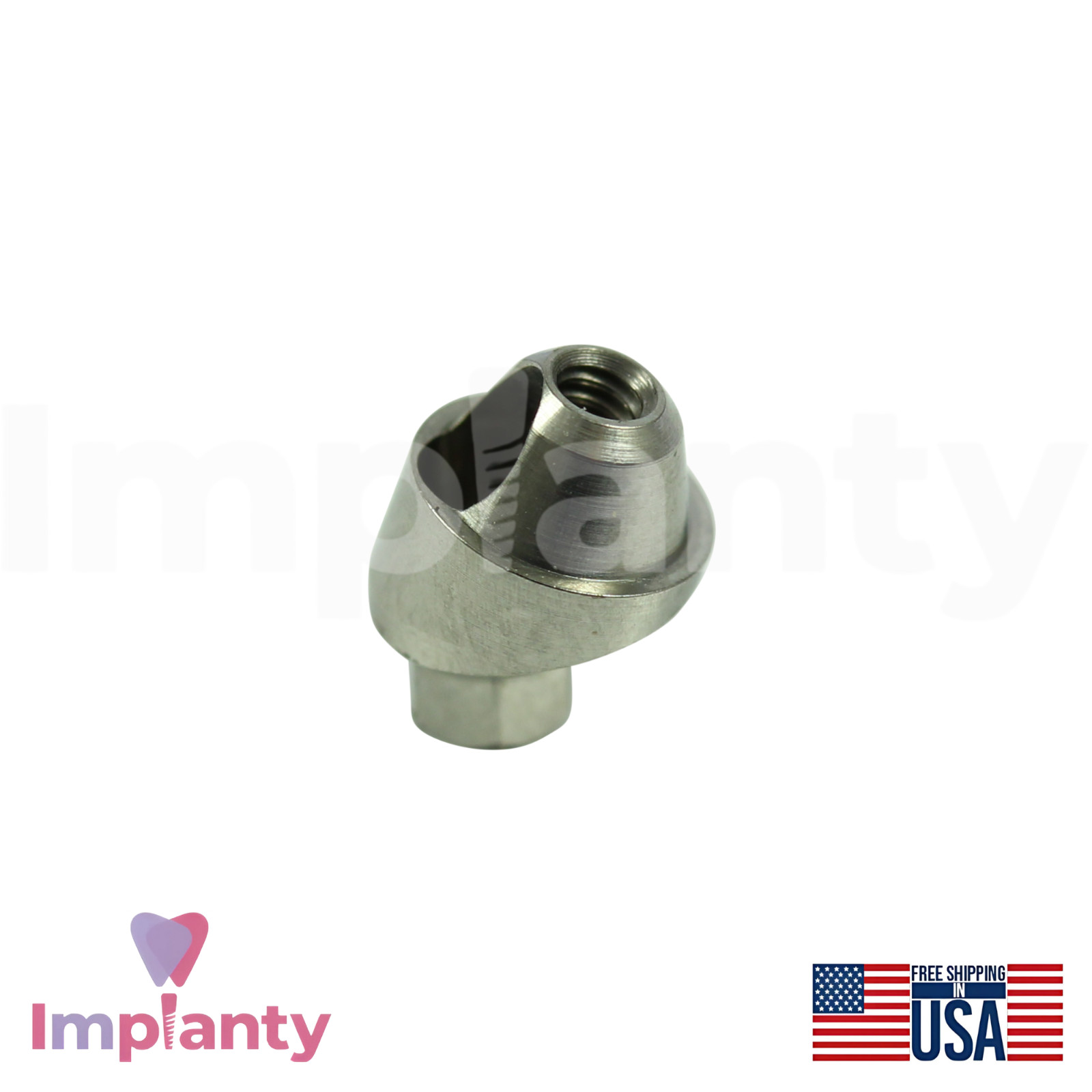 5x MIS Compatible Ø4.8mm Angulated Multi Unit Prosthetic SP 17° Int Hex 2.45mm