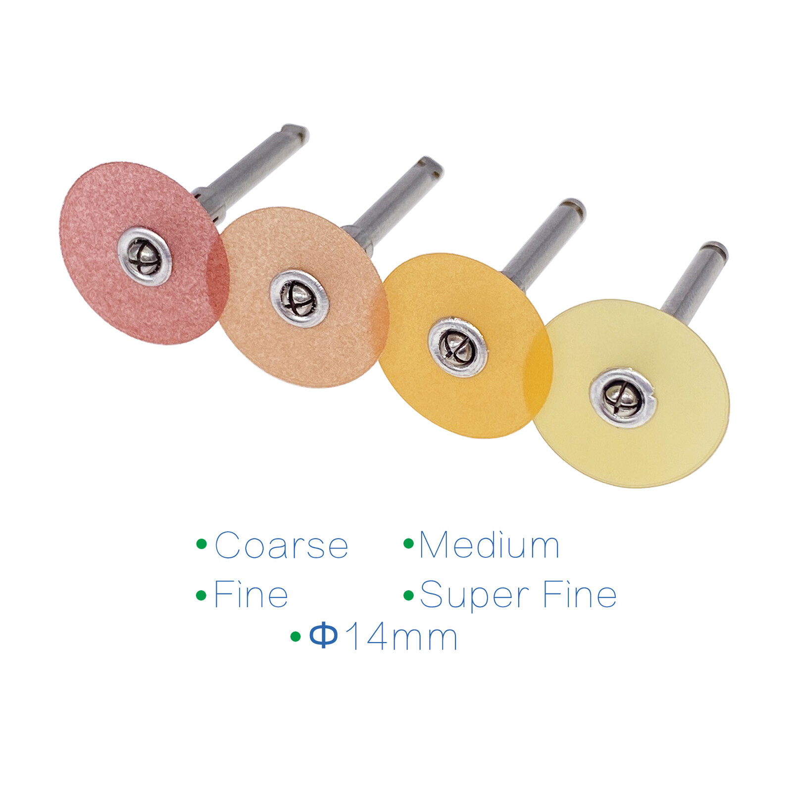 Dental Sof-Lex Soflex Contouring & Polishing All Sizes Pop-On Discs 0.55″ 14mm