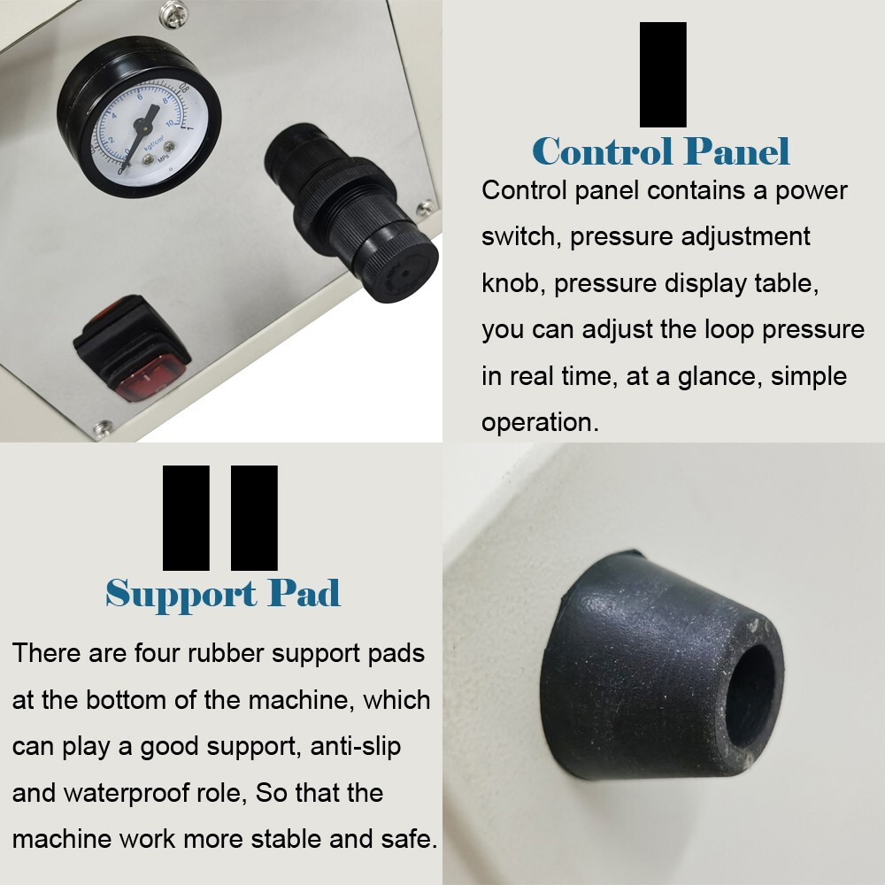 Dental Sand Blasting Machine Sandblaster Cleaning Porcelain Tooth Spray 110V