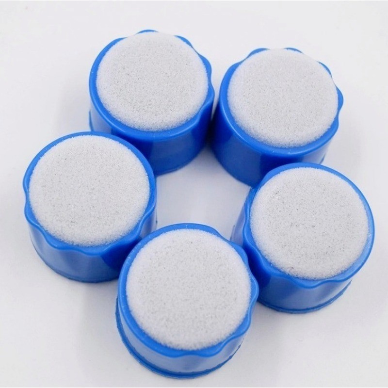 Dental Autoclavable Round Endo Stand Block Cleaning Foam Sponges File Holder5pcs