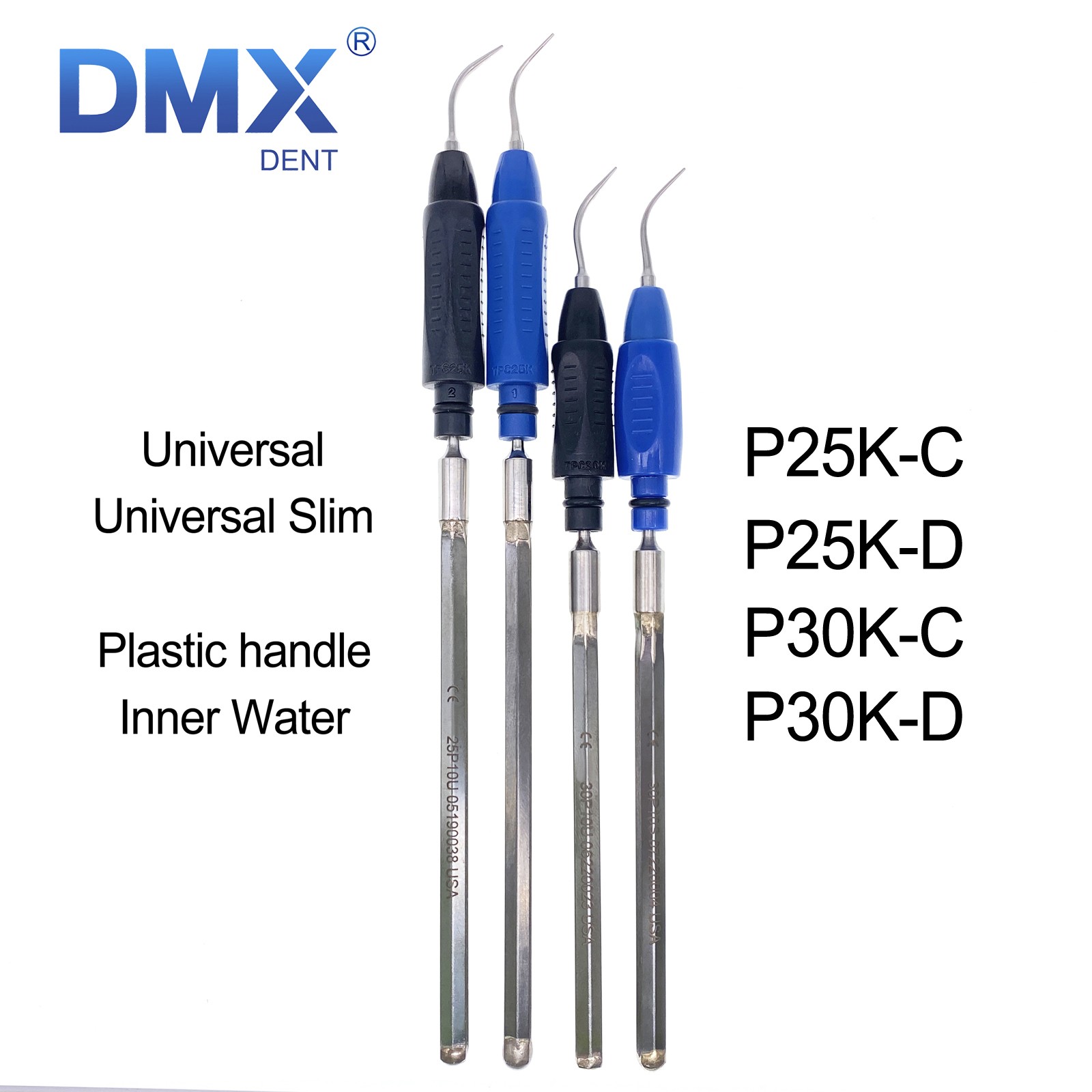 DMXDENT Cavitron Dental Inserts Tips 25k/30k Ultrasonic Slim Series Fit EMS/ART