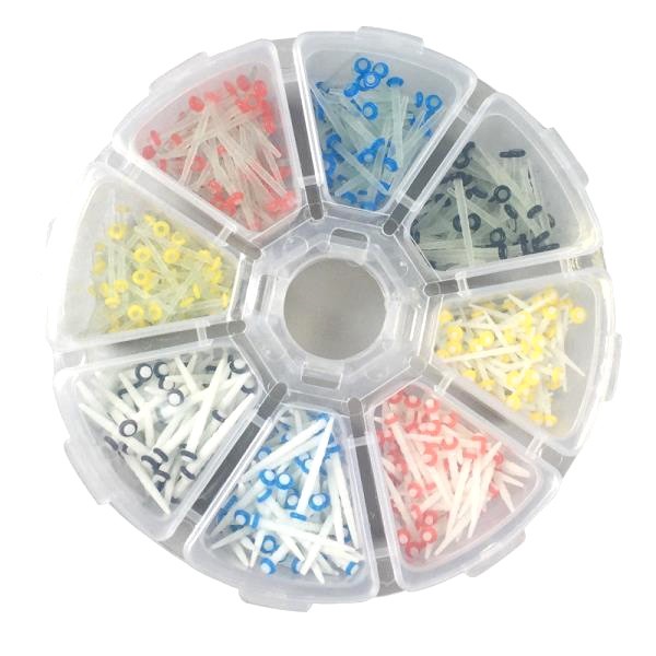 Dental Fiber Post 200 Pkg Glass Quartz Teeth Restorative 1.0 1.2 1.4 1.6 1.8mm