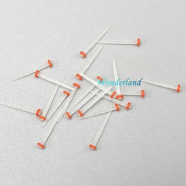 200pcs Dental Quartz Glass Fiber Post Root Canal Pins Straight/Screw Posts