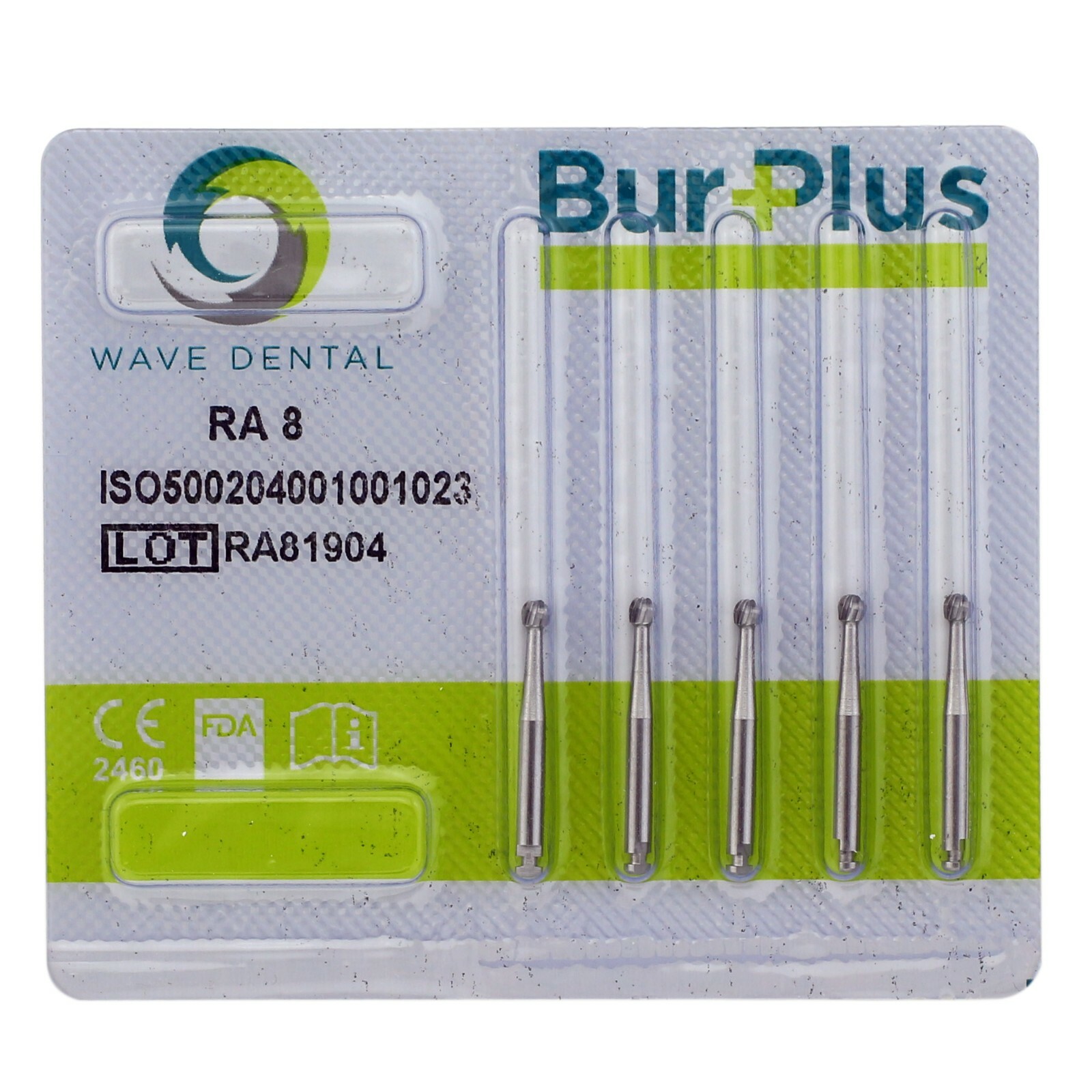 Wave Dental Operative Carbide Bur Latch Surgical Burs RA Round Taper LAOS 26mm