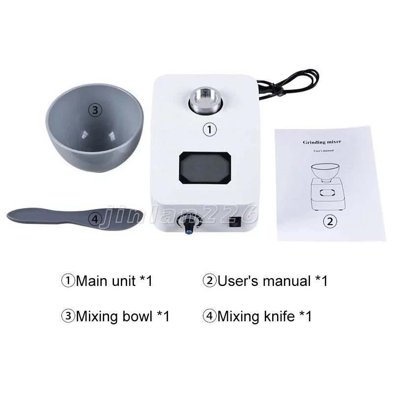 Dental Impression Alginate Mixer/Die Semi-automatic Alginate Mixer