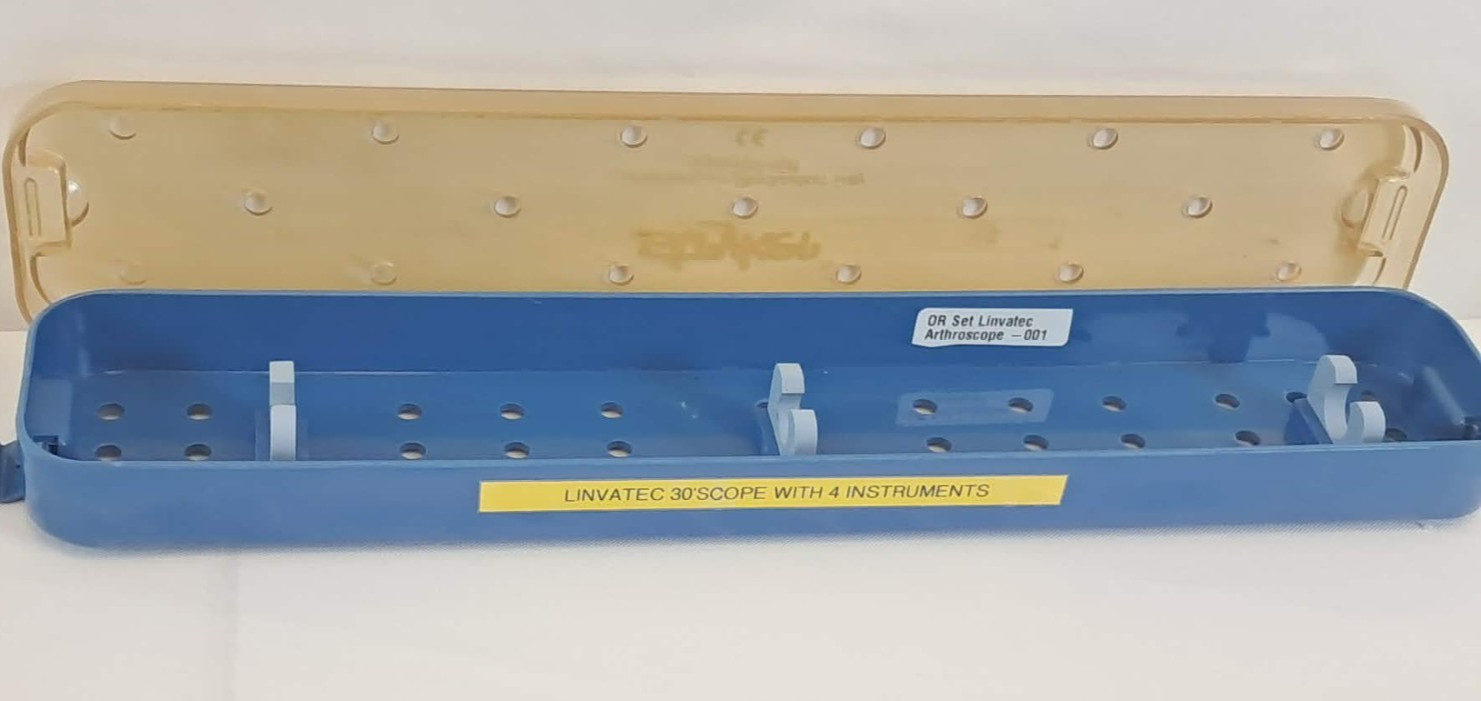Stryker 233-032-108 Laparoscope Sterilization Tray Surgical Instrument Case