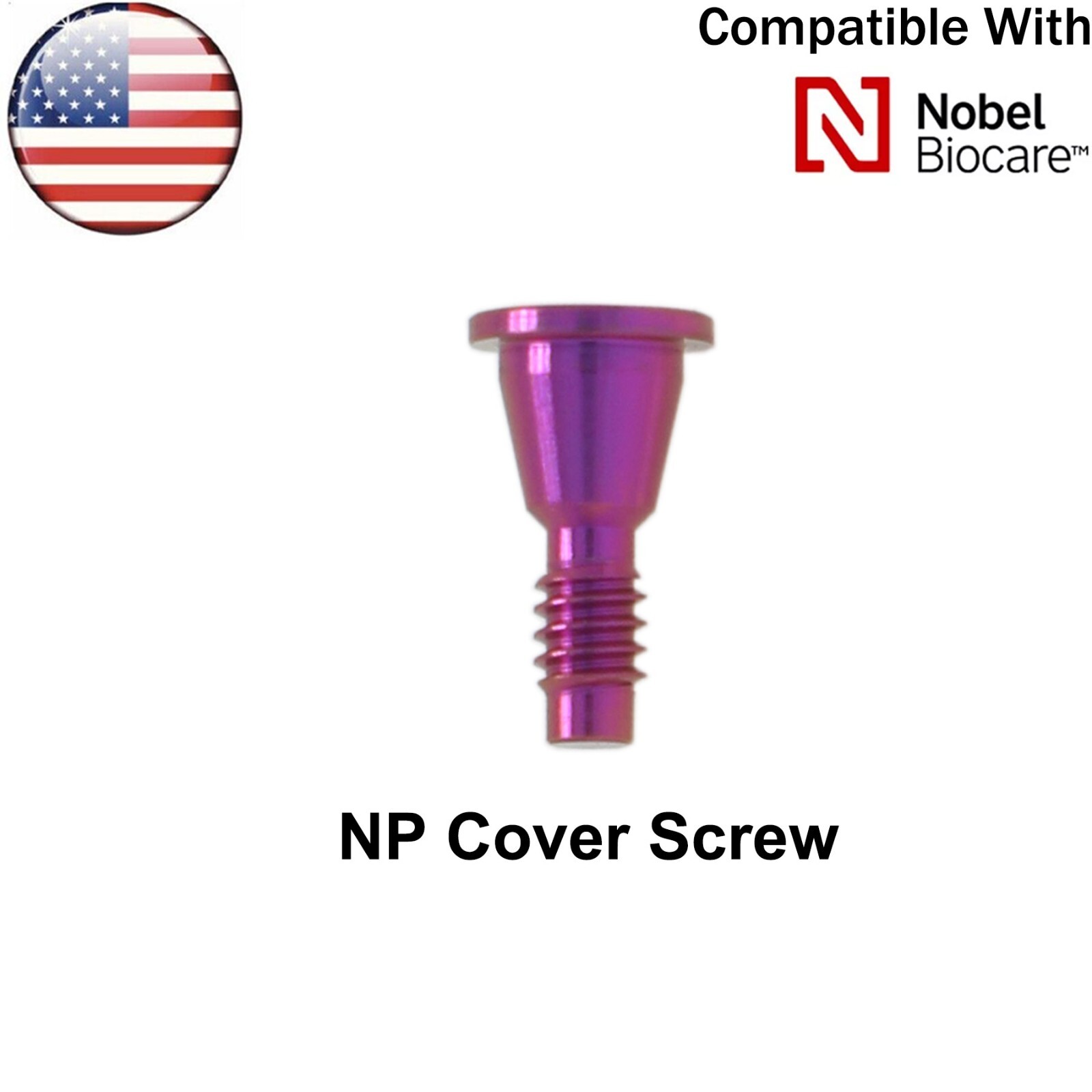 US Fits Hiossen Oss Nobel Biocare Dental Cover Screw Closure Cap Mini/Regular