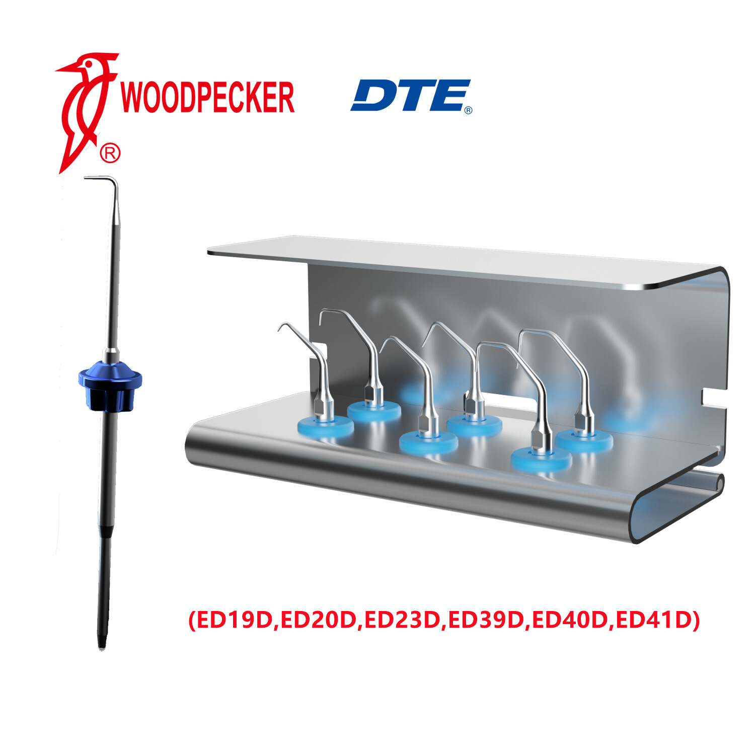 Woodpecker DTE Dr Azim’s Retro-Preparation Endodontic Kit Ultrasonic Scaler Tips