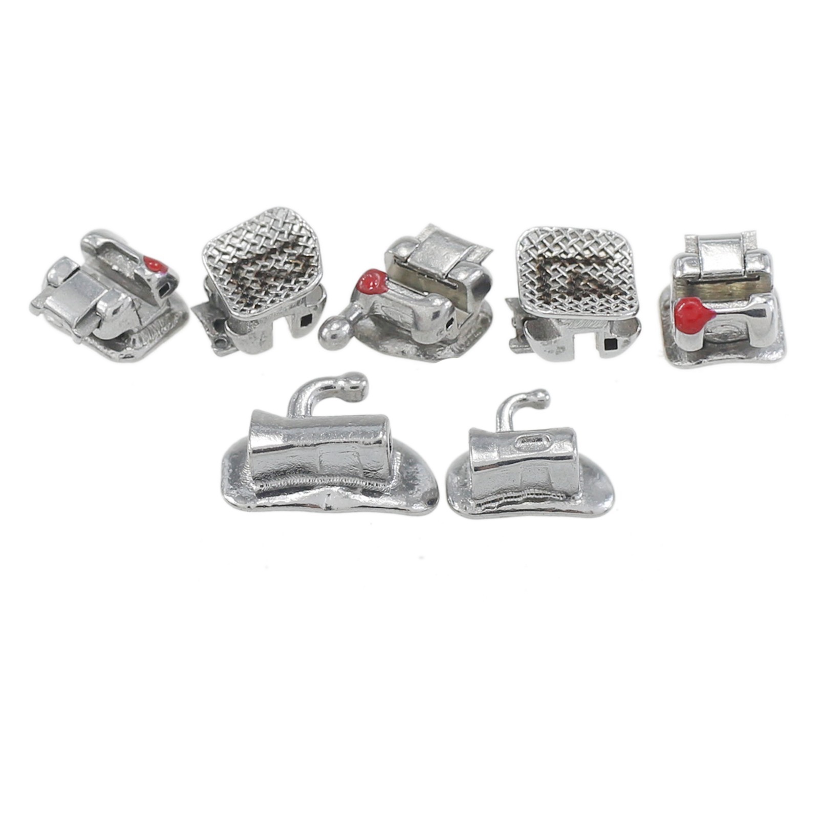 Dental Orthodontic Self Ligating Brackets Buccal Tubes Metal Roth 022 DAMON Q