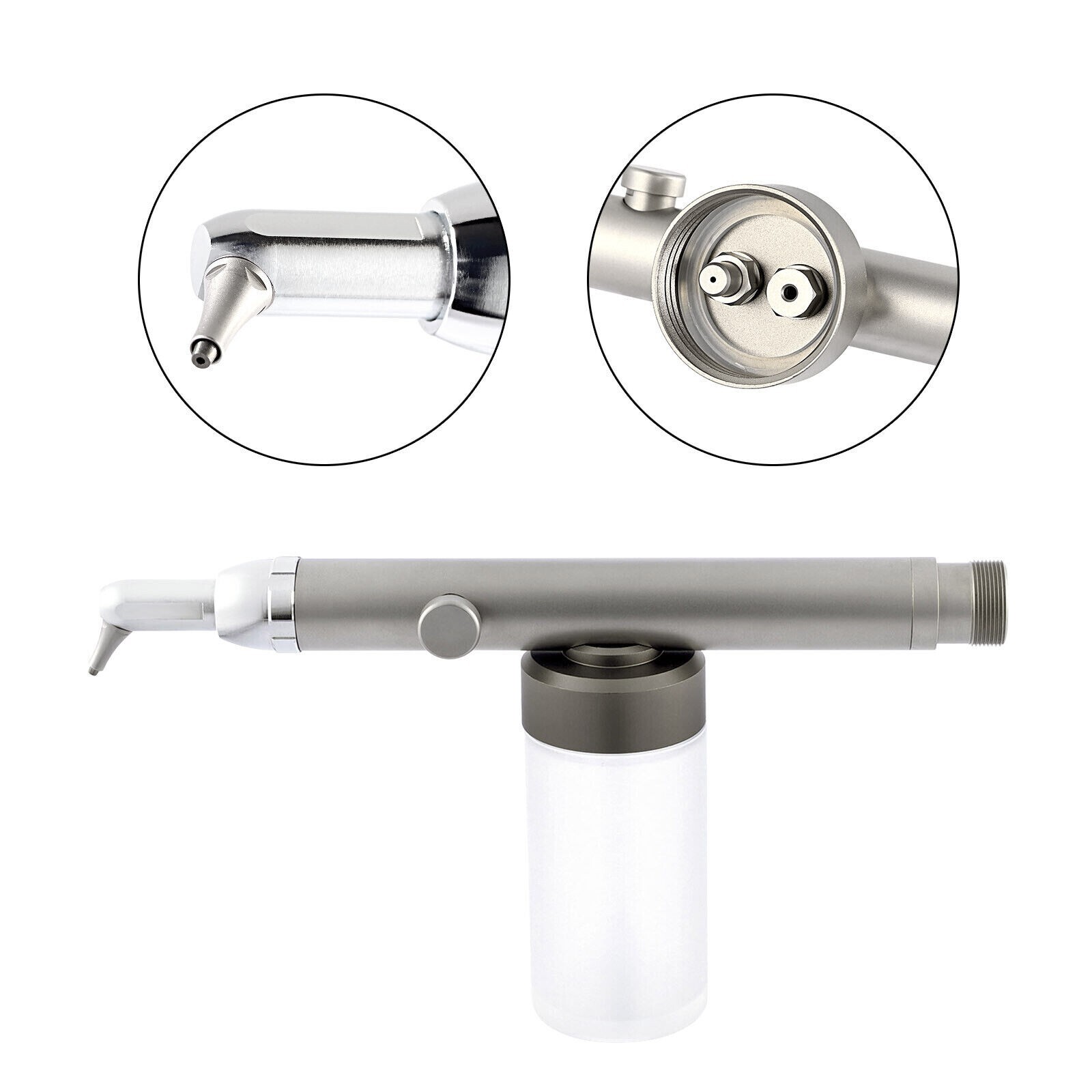 Dental Aluminum Oxide Abrasion Polisher Micro Blaster Sandblaster 4/2 Holes