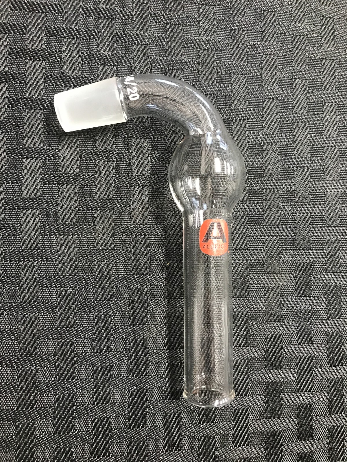 Sigma Aldrich Glass Drying Tube Bent 75° 14/20 Inner Joint No Stopper Z122491