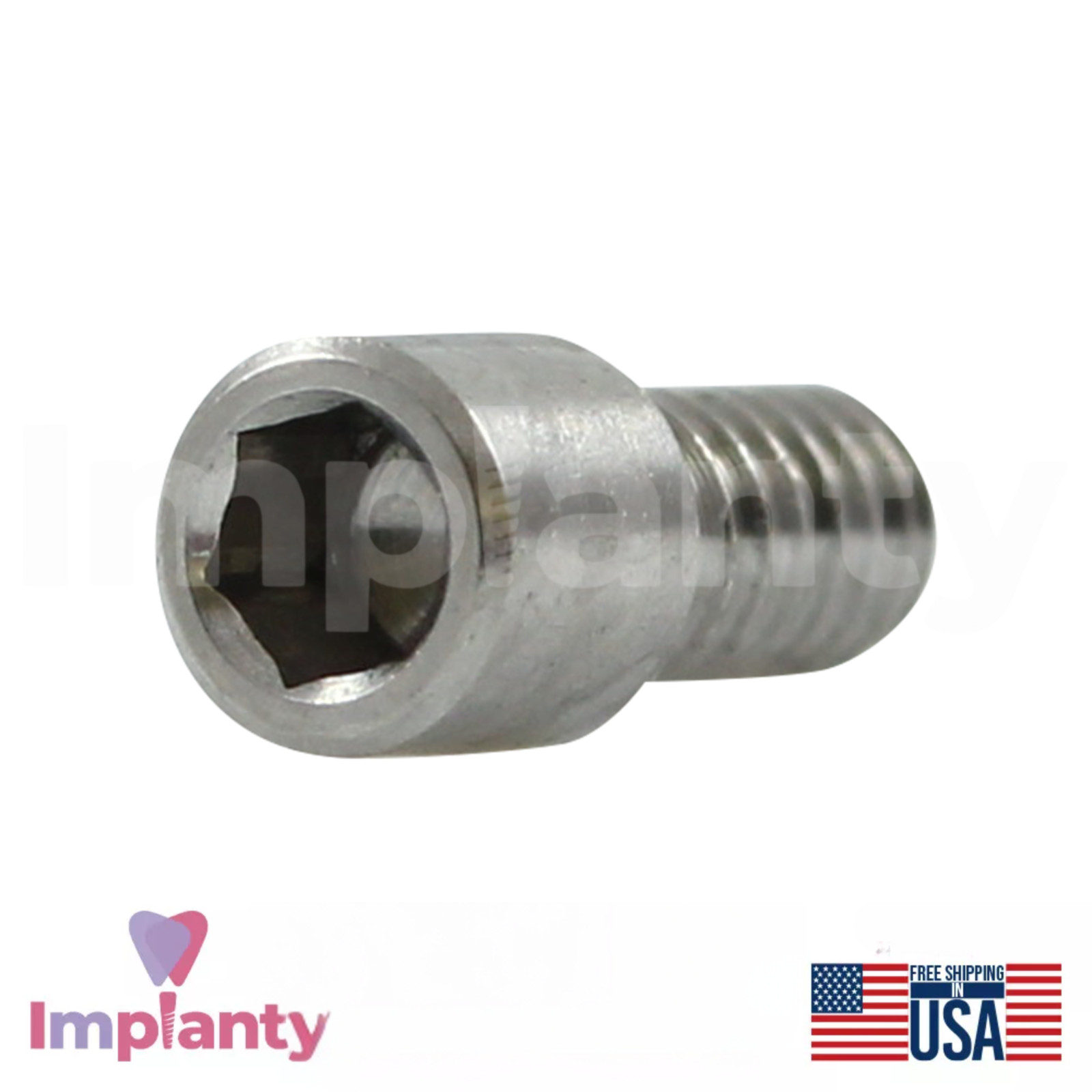 1x Dental Straight Multi Unit NP Conical Connection 2.25mm Titanium Sleeve Set