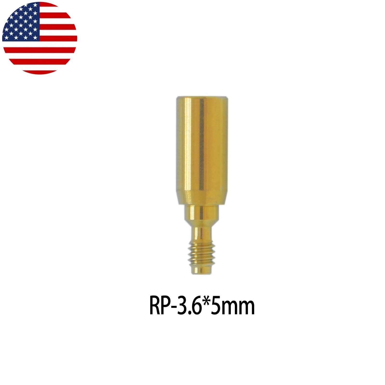 US Dental Healing Cap Abutment RP/NP Compatible Nobel Active ∅3.6 ∅5.0 ∅6.0