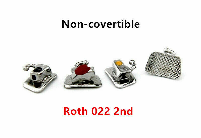 Dental Orthodontic Buccal Tubes Roth 022 1st/2nd Molar Bracket Brace Arch Wire