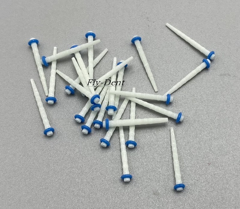 Dental Glass Fiber Posts Teeth Restorative Refill Screw Post 1.2 1.4 1.6 1.8mm