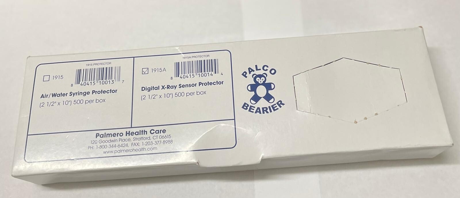 X-Ray Sensor Covers 2.5 in x 10 in 500/Bx
