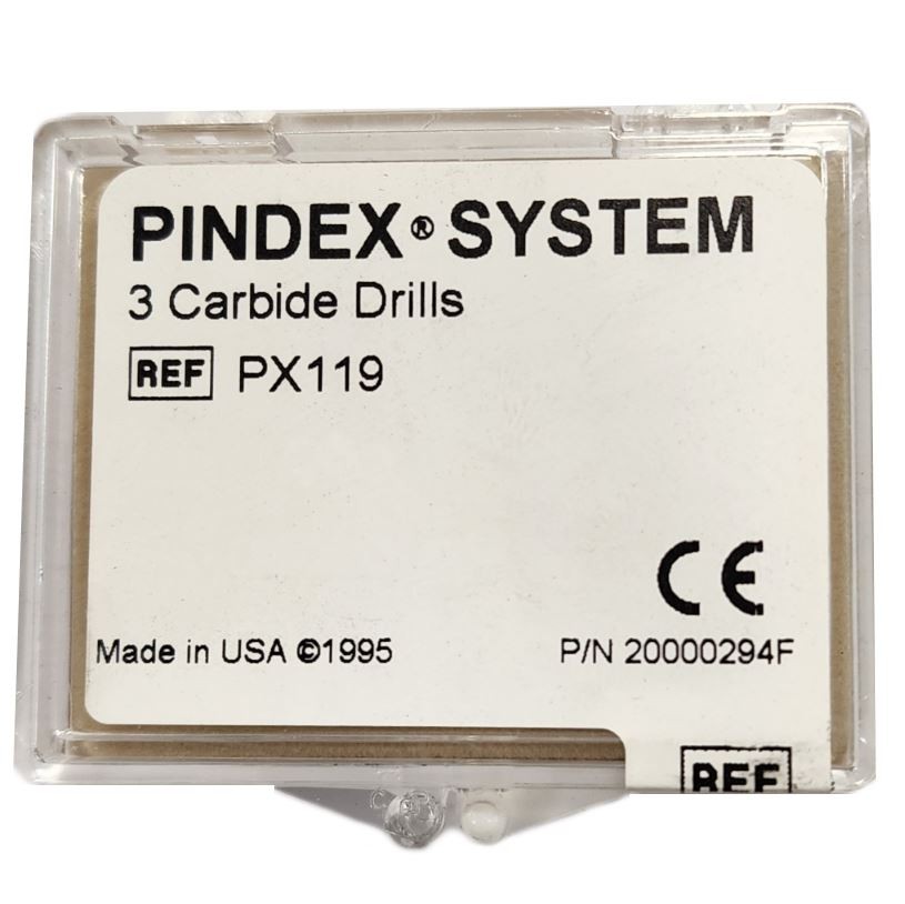 *3-Pieces* Coltene Pindex System Carbide Drills PX119