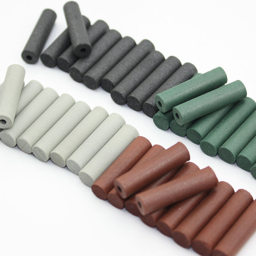 40 Pcs Silicone Rubber Points Polishing Pillar Wheels For Dental Jewelry Rotary