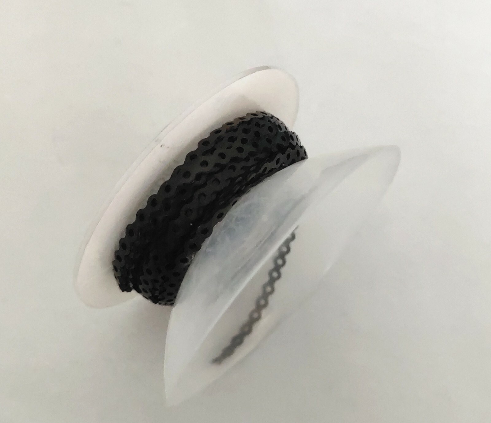1 Pack Ligature Ties 1008Pcs &1 Pc Elastic Power Chain 15 Feet Short Black Color