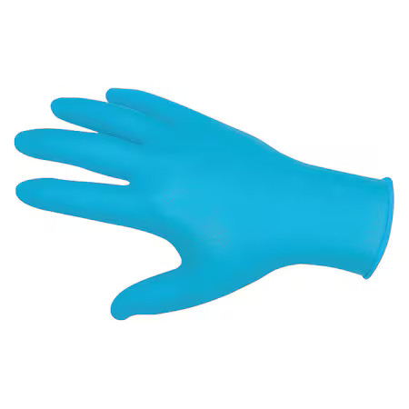 Mcr Safety 6010S Nitri-Med6010, Disposable Gloves, 4.5 Mil Palm, Nitrile,