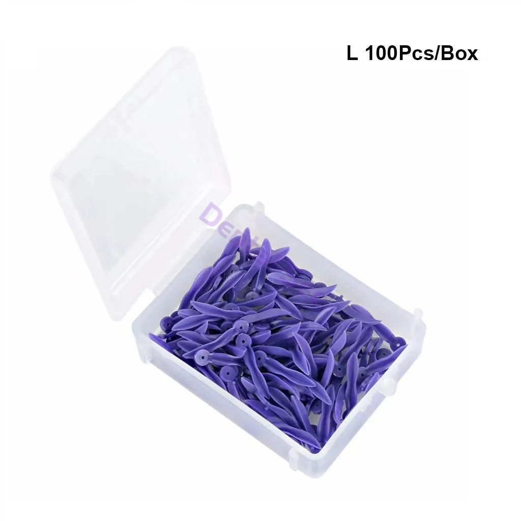 Dental Plastic Wave Shape Dental Wedges Teeth Wedge Tooth Gap Disposable