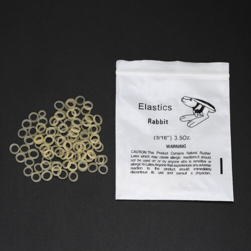 5000pc Dental Orthodontic Rubber Bands Elastics Latex Brace Non-toxic Tool 3.5Oz
