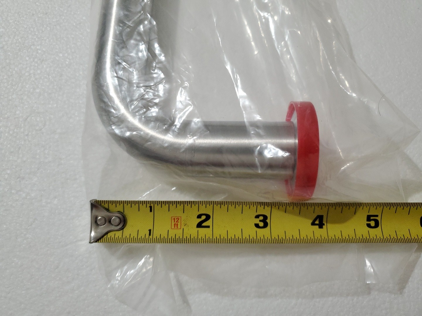 KF25 NW25 Nipple «S» Curve ~19″ Long Overall – Vacuum Fitting Stainless Tube