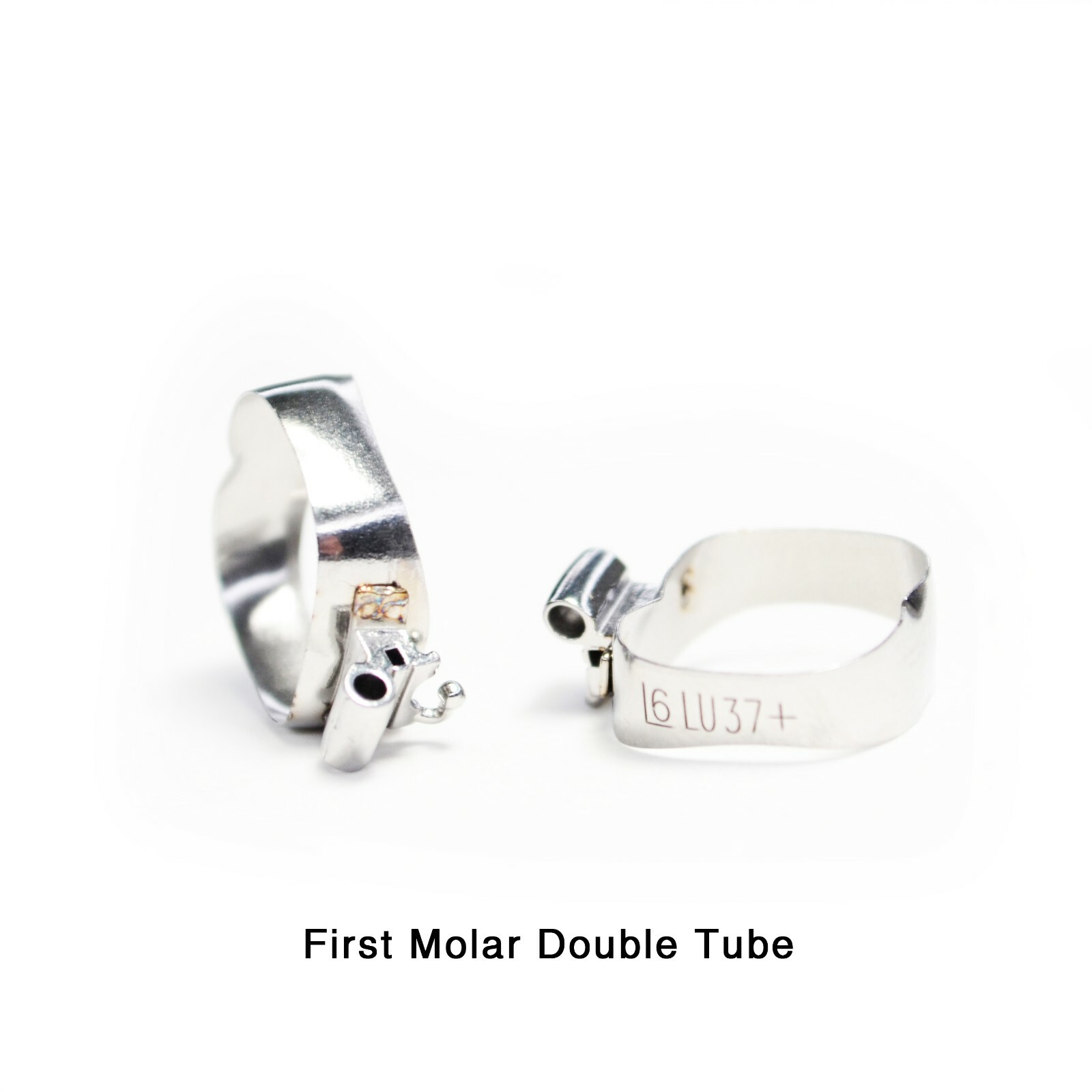 J&J Ortho™ Orthodontic #6 1st Molar Band with Convertible Pre-welded Tube(4/pk)