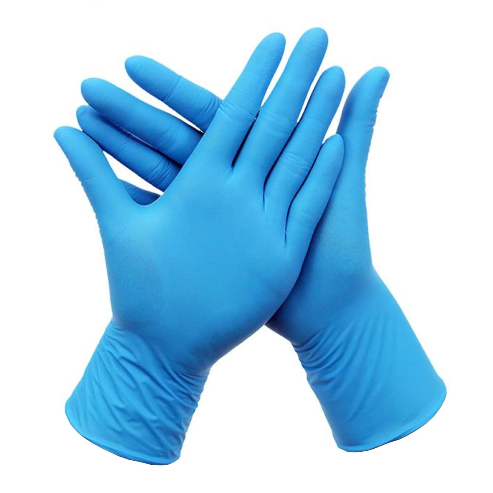 Nitrile Disposable Gloves Blue Extra Large 100/Box Pack of 4