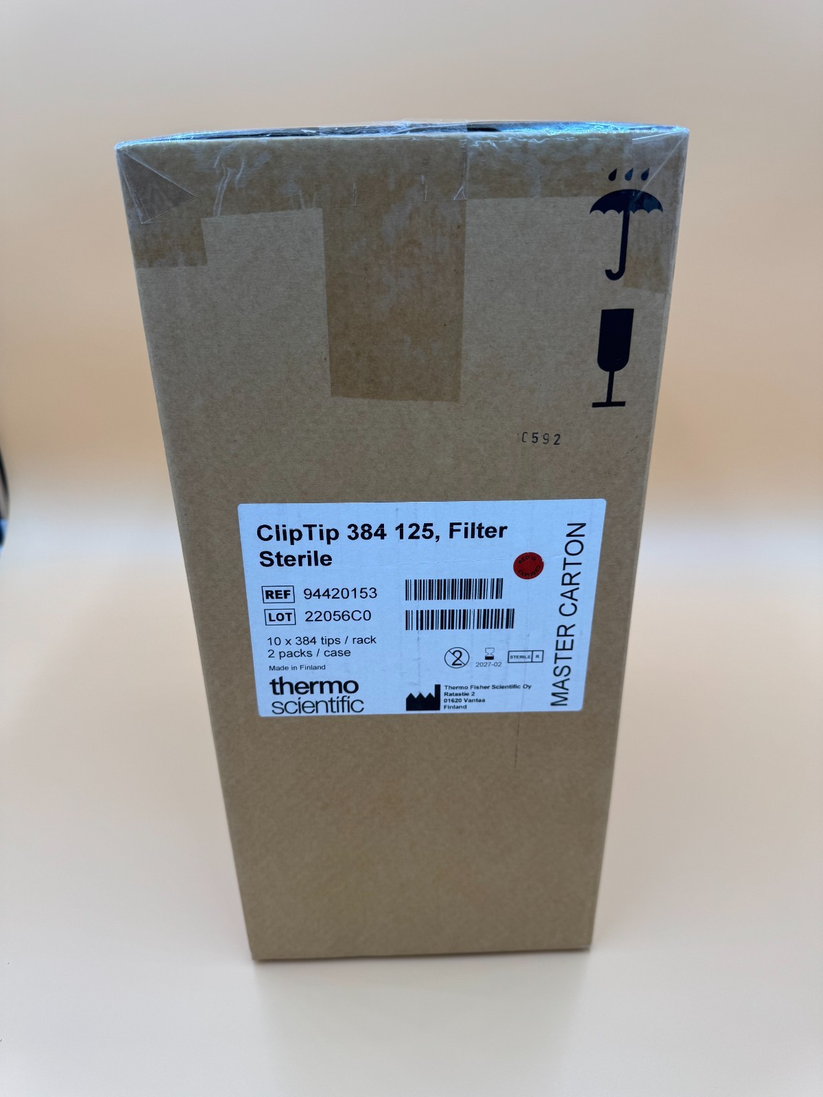 Thermo Scientific 94420153 – ClipTip 384 125ul Filter Sterile 10×384 Tips (Case)