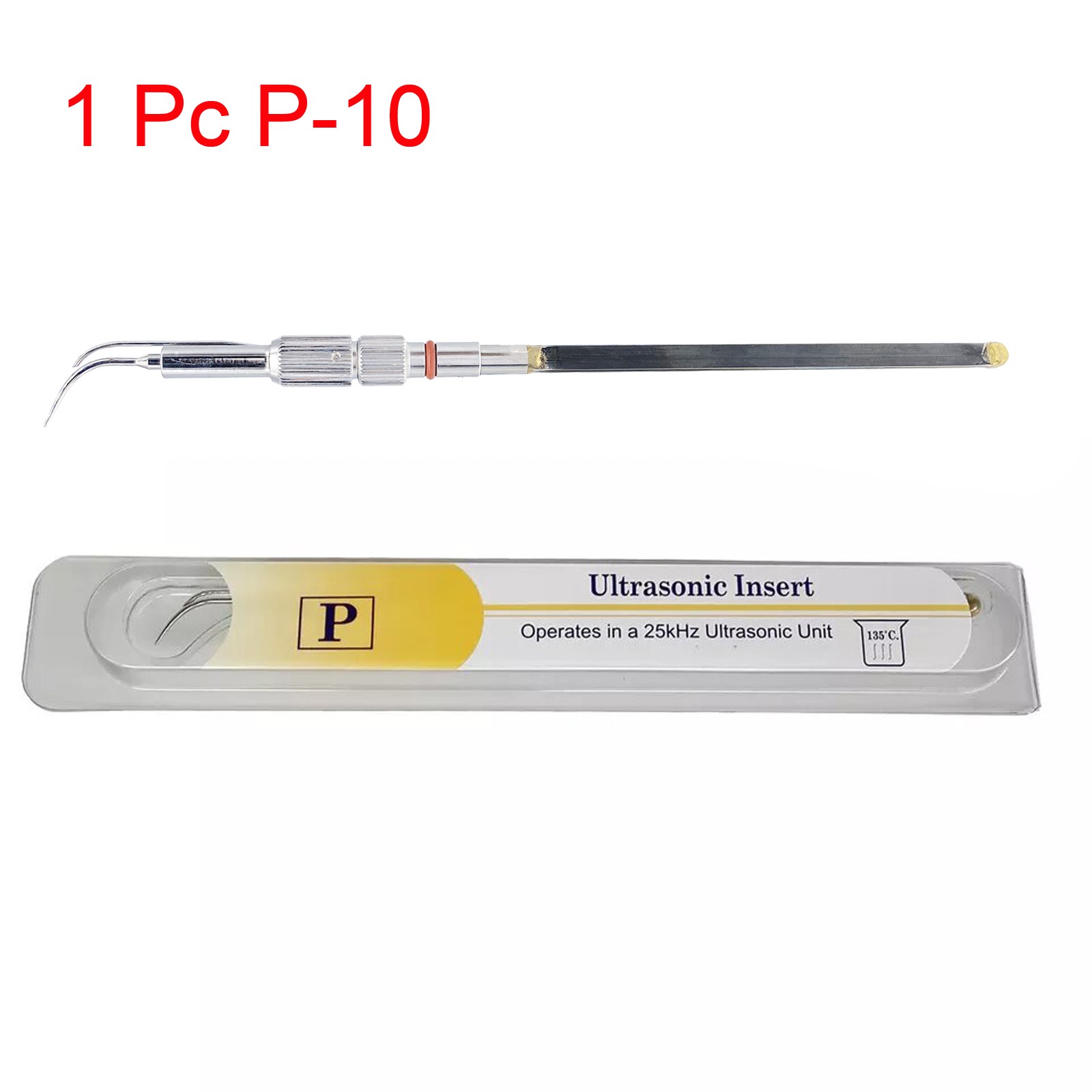 Dental Ultrasonic Scaler Insert Slim Tip 25 Khz P-10