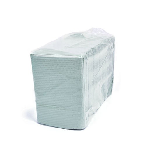 125 Pcs Dental Lab 4 Colors Disposable Medical Spa Towel Poly Tattoo Examination