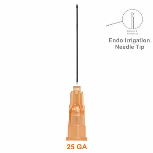 400Pcs Dental Endo Irrigation Needle 25G 27G 30G Disposable Syringe Tips