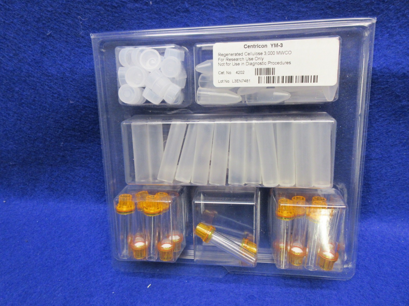 Amicon Millipore Centricon YM-3 Centrifugal Filter up to 2ml 3,000 MWCO 18 pcs