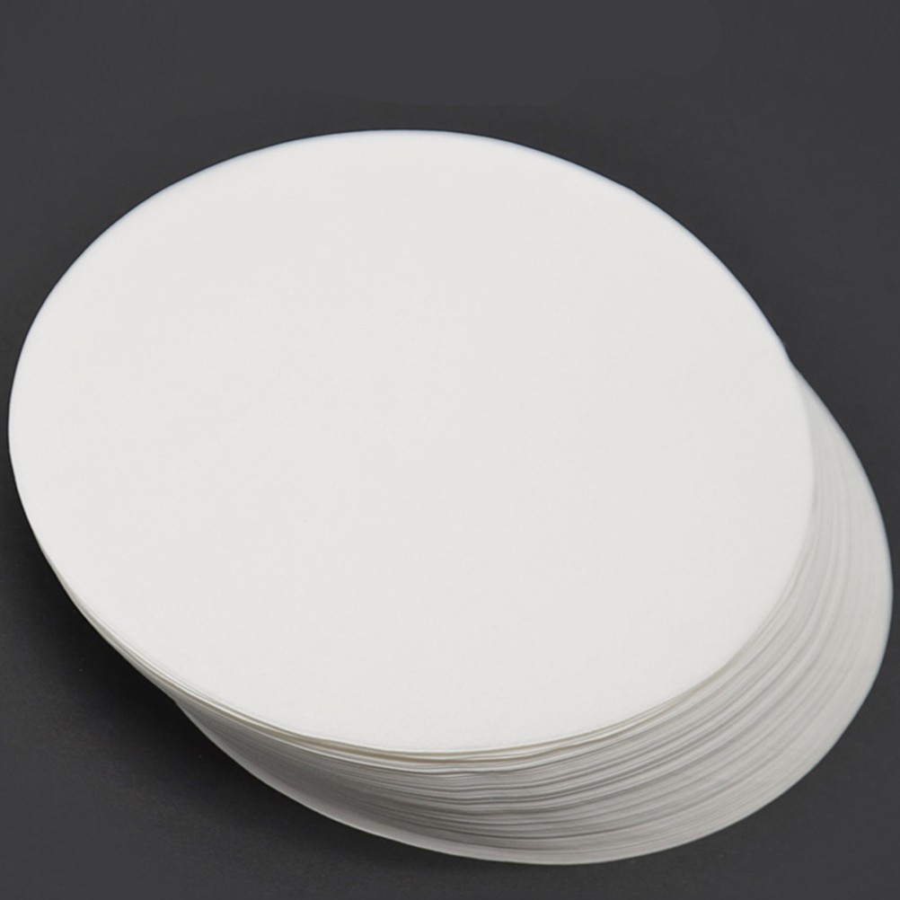 Premium Qualitative Filter Paper for Lab Use White Cotton Pulp 1 Box 100pcs 15cm