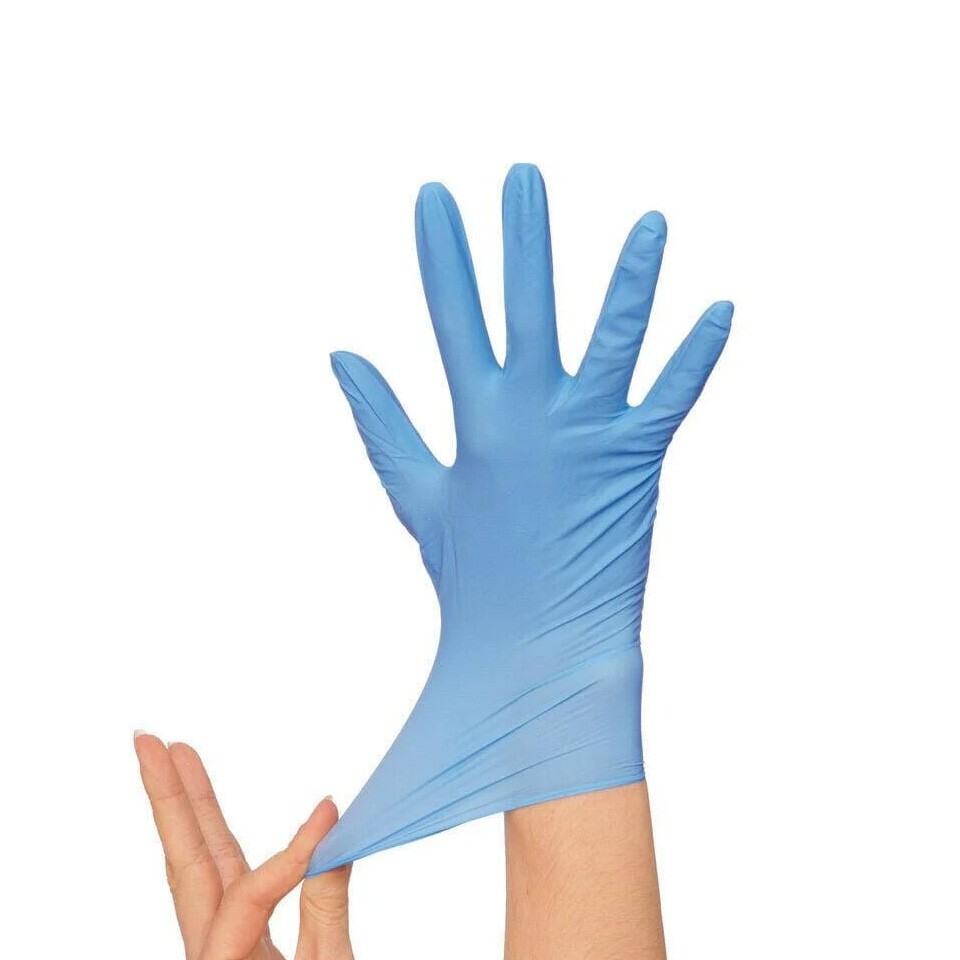 Premium Blue Nitrile Gloves Powder-Free 3.5-Mil 1000pcs S/M/L/XL New