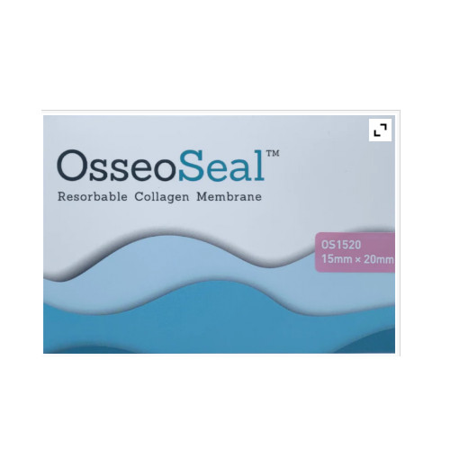 OsseoSeal Resorbable Collagen Membrane 30mm x 40mm single Membrane (Dental)