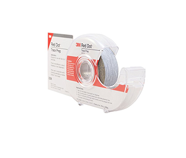 3M 2236 – Red Dot Trace Prep Electrode Application Abrasıve Tape