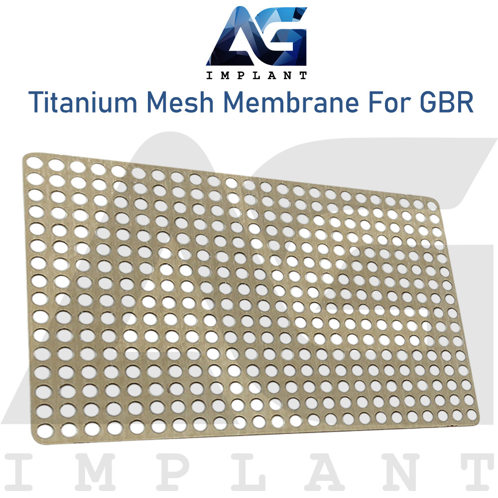 Titanium Mesh Perforated Membrane For Guided Regeneration GBR Fix System