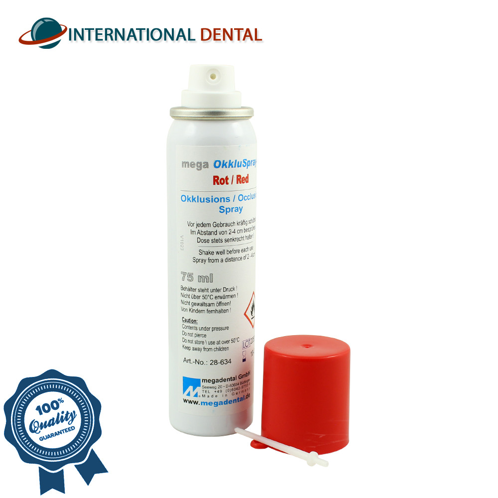 Dental Lab Megadental Diagnostic Occlusion Mega OccluSprays C 75ml Red / Green
