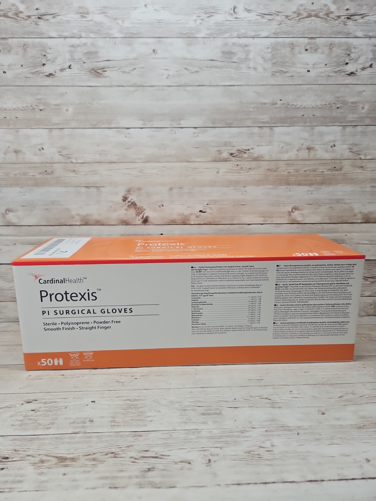 Protexis PI Surgical Gloves *1 Box 50 Pair* Cardinal Size: 7.5 Exp: 12/27