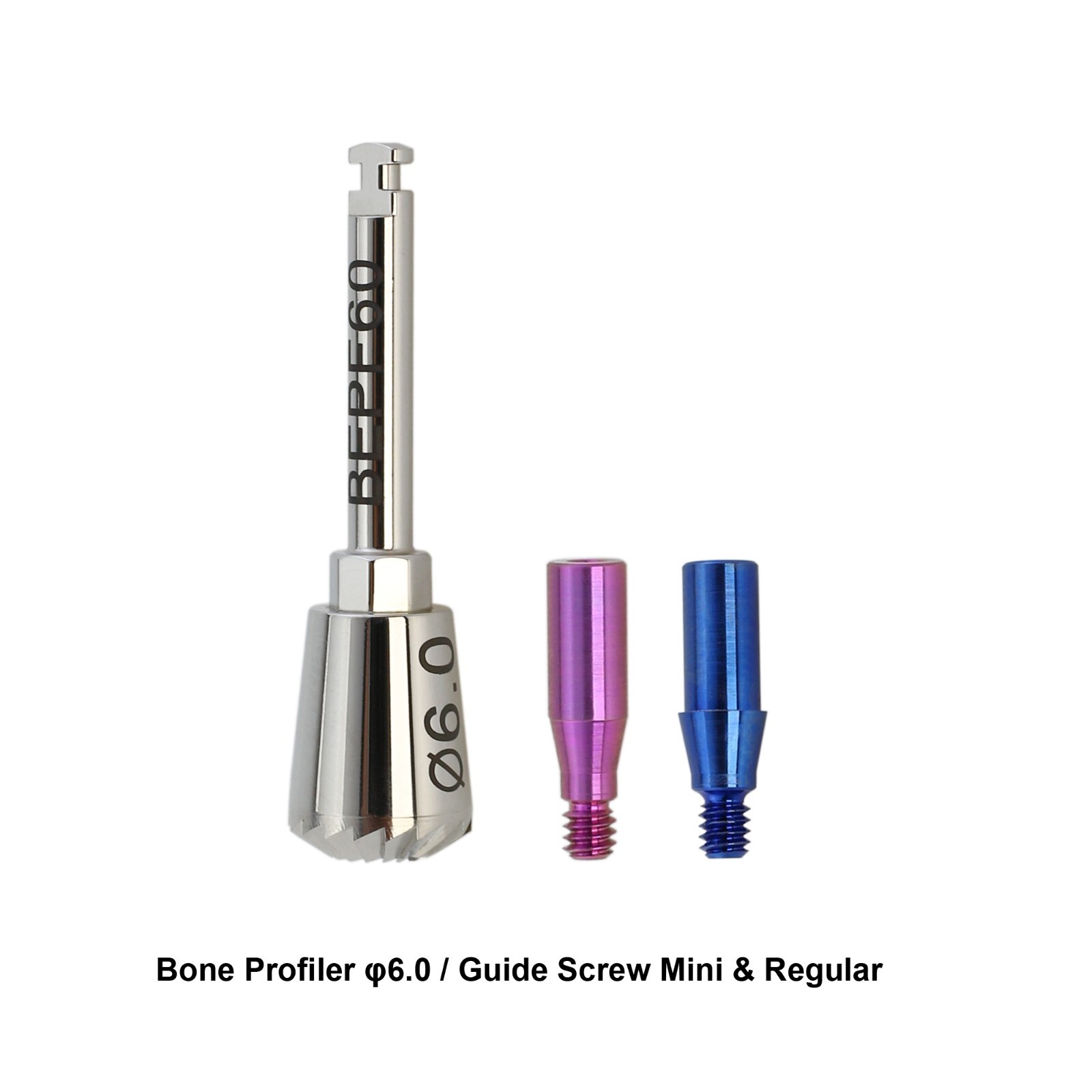 Implant Bone Profilers Guide Screws HIOSSEN OSSTEM Abutment 4.0 4.5 5.0 5.5 6.0