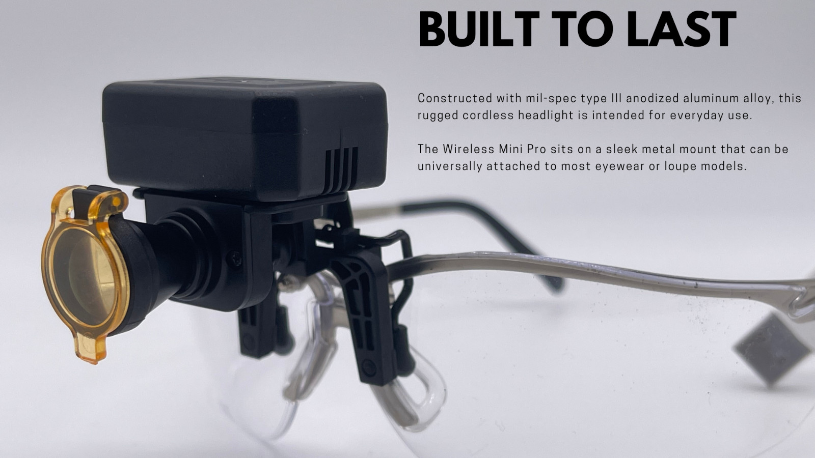 Novae Wireless Mini PRO | Dental LED Loupe Headlight surgitel orascoptic schultz