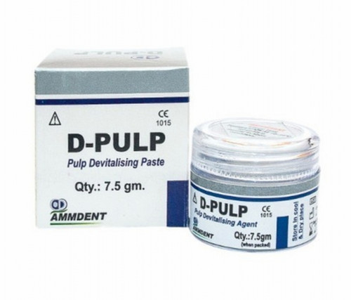 Dental D-Pulp Pulp Devitalising Paste Dental Use by Ammdent